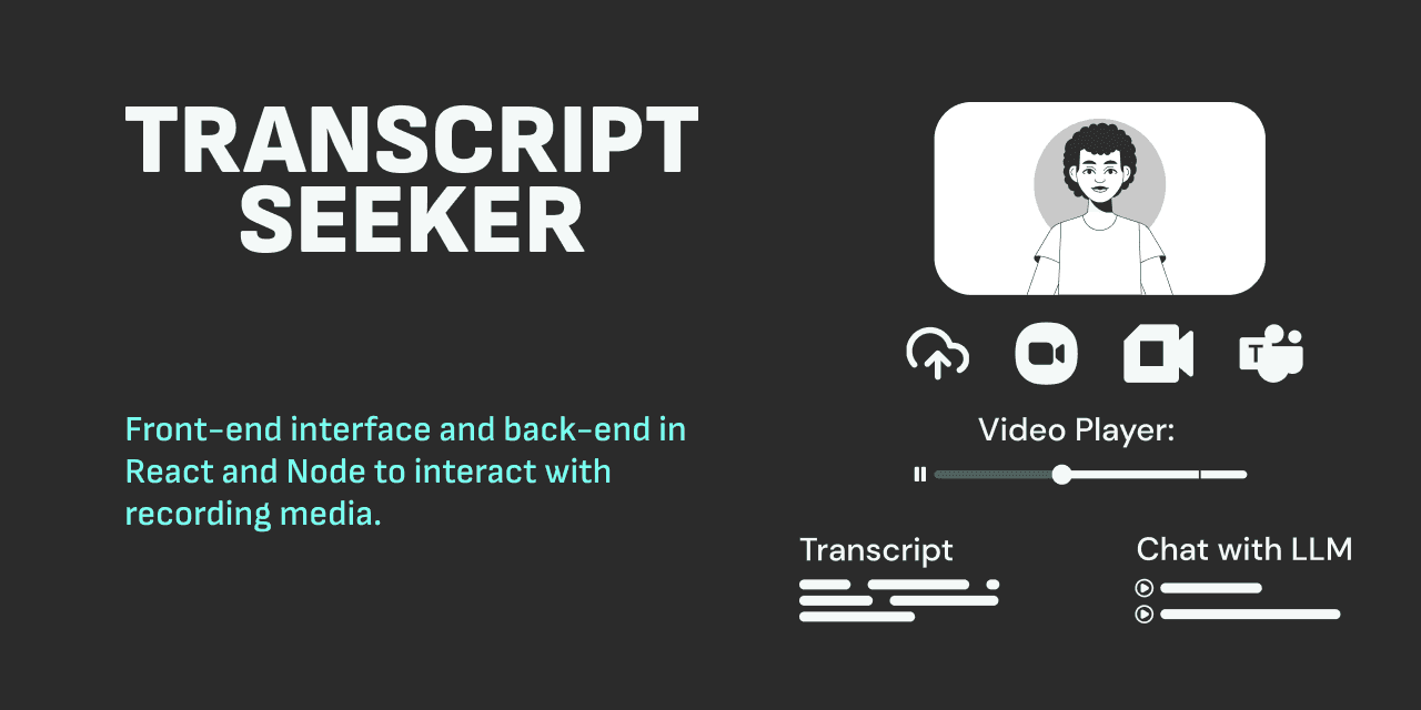 open source transcript seeker